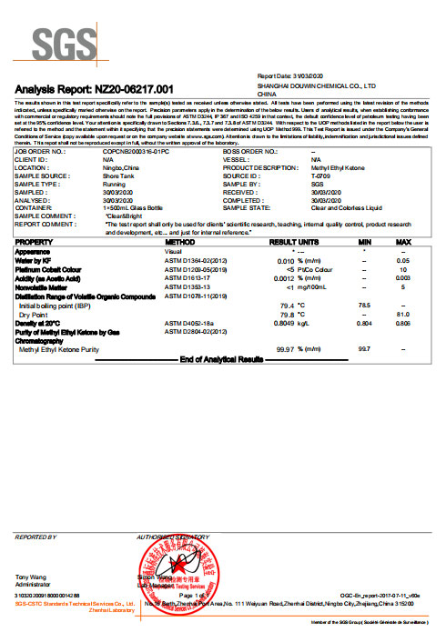 SGS Report